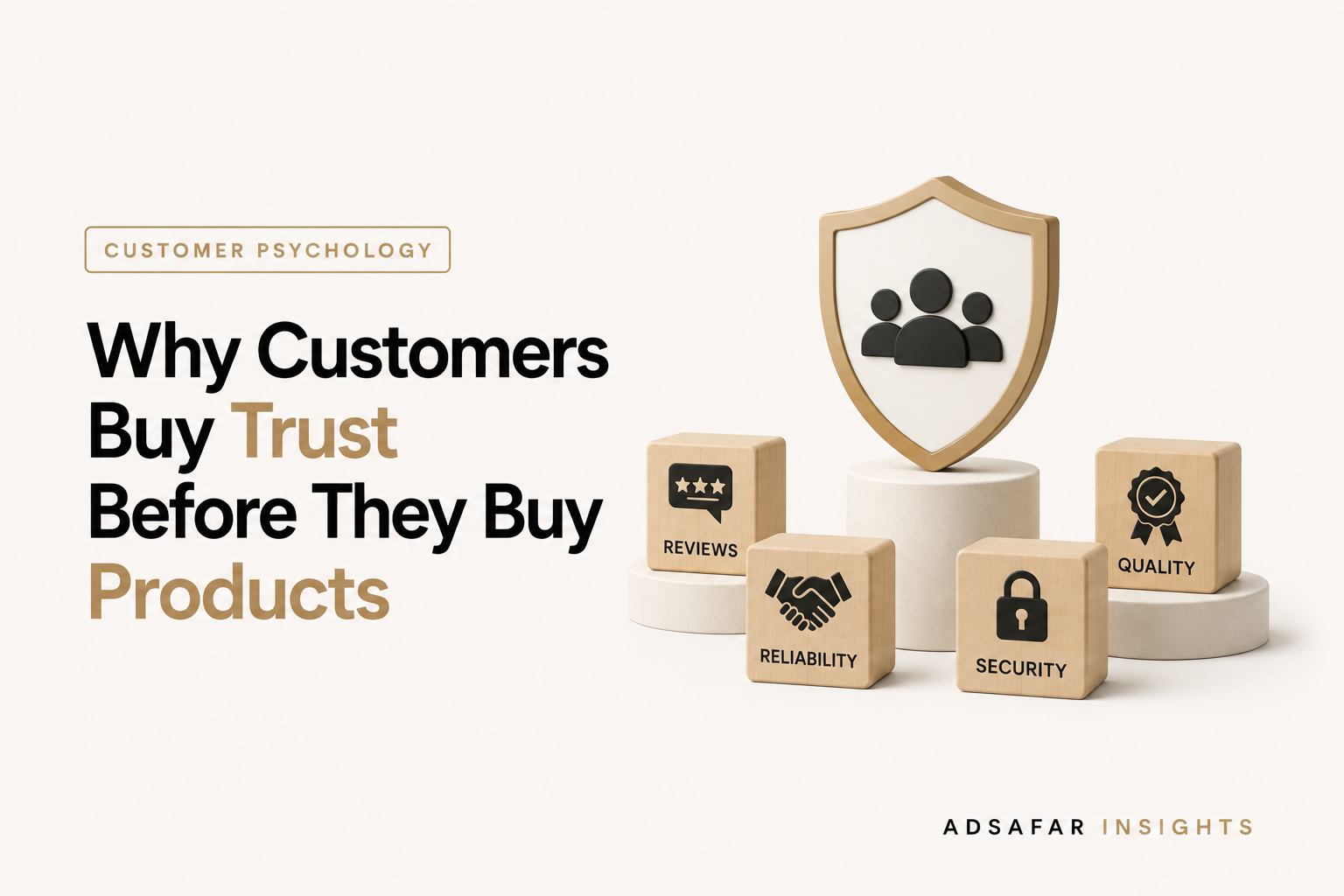Why Customers Buy Trust Before They Buy Products
