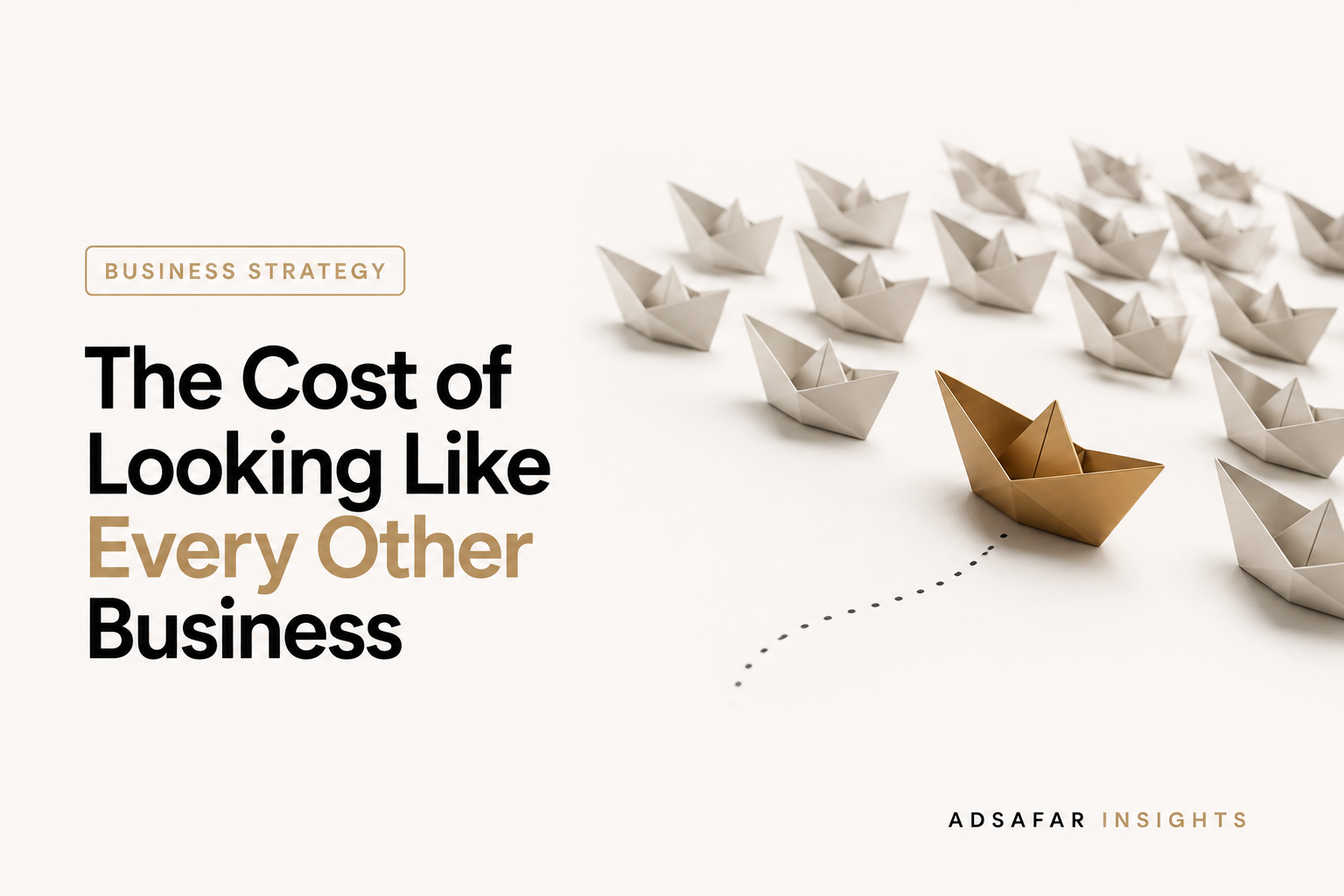 The Cost of Looking Like Every Other Business